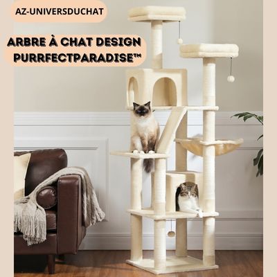 Arbre à chat design | PurrfectParadise™