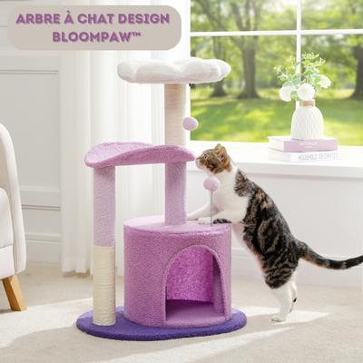 Arbre-à-chat-design-BloomPaw-Agreable