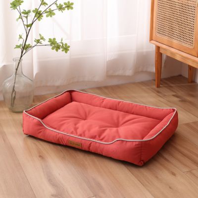 Coussin-de-fenêtre-pour-chat-FenêtreFéline-Rouge