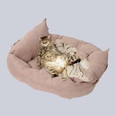 Coussin Chat | CoussinMultiMiaouâą - KAKI