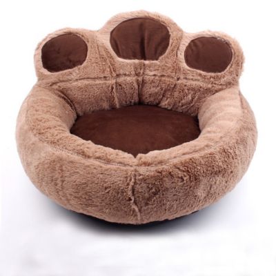 Niche-pour-chat-PeluchOurs-Marron
