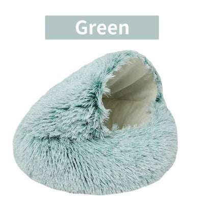 Maison-pour-les-chats-CocoonChat-Vert
