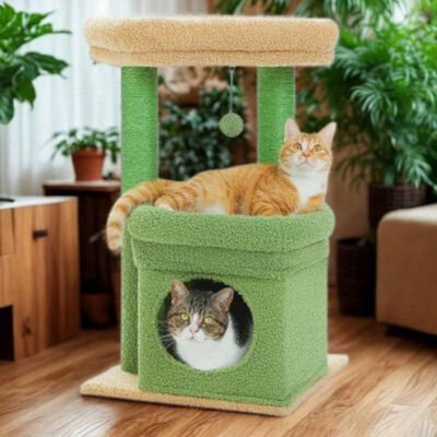 arbre a chat pas cher rondo vert