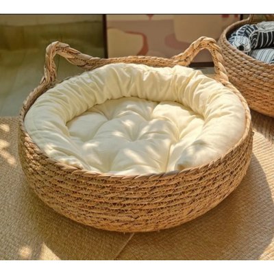 Coussin-Chat | ChatOasisâą - Rotin