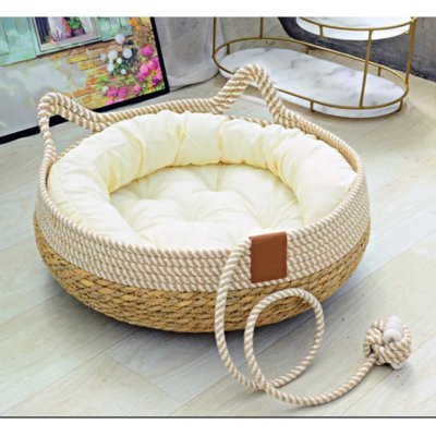 Coussin-Chat | ChatOasisâą -Blanc-Pelochon