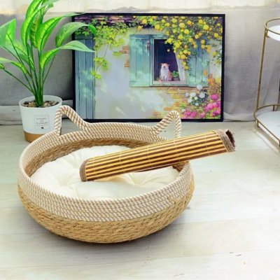 Coussin-Chat | ChatOasisâą -Blanc