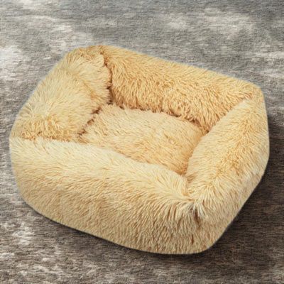coussin chat zone confort couleur abricot