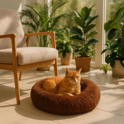 coussin pour chat douxdonut cafe
