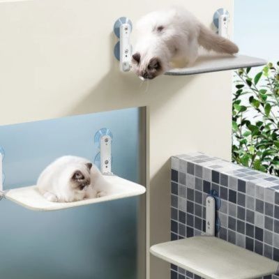 hamac pour chat pliable sur plusieurs surfaces