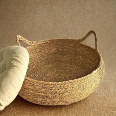 lit chat rotincool avec coussin amovible