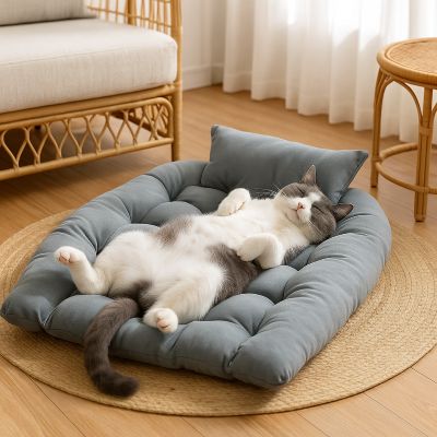 lit pour chat matelastar gris