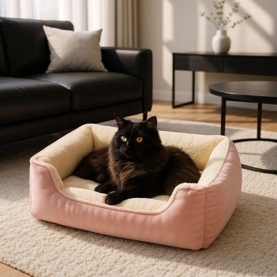panier pour chat nidouillet orange