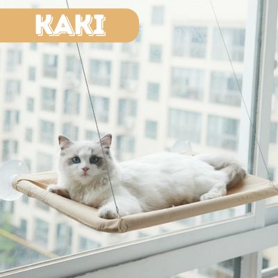 Hamac pour Chat | HamacFélin™-KAKI