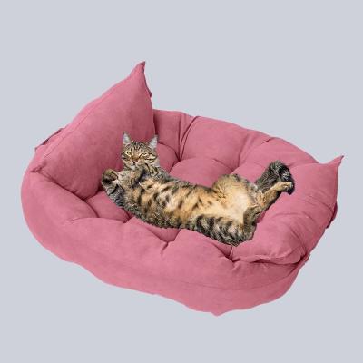 Coussin Chat  | CoussinMultiMiaou™ - ROSE