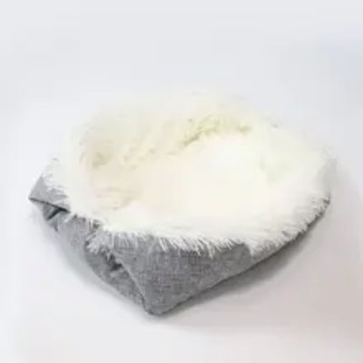 Coussin-pour-chat-CâlinCocon-Blanc