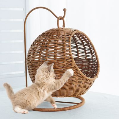 Panier-pour-chat-ChatonRotin-Solide