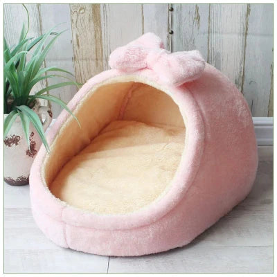 Maison-pour-chat-Peluch'Confort-Rose