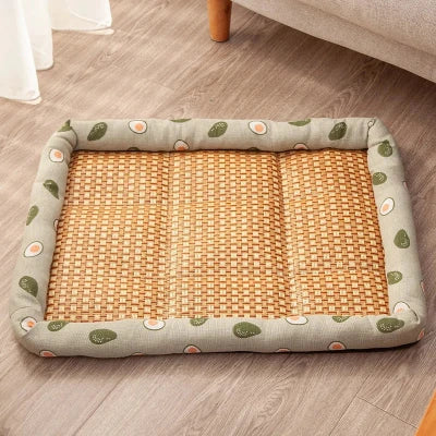 Panier-pour-Chat-RotinCool-Vert