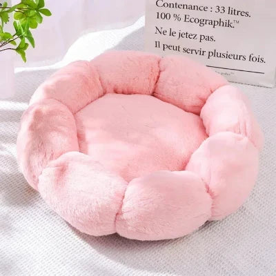 Panier-pour-chat-DouceurFlorale-Rose