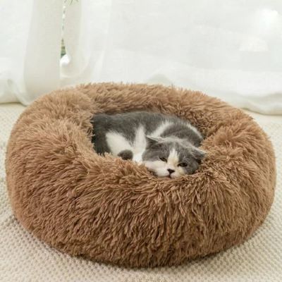 coussin-chat-prestige-marron