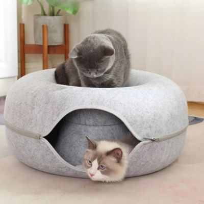 maison chat ecrin couleur gris