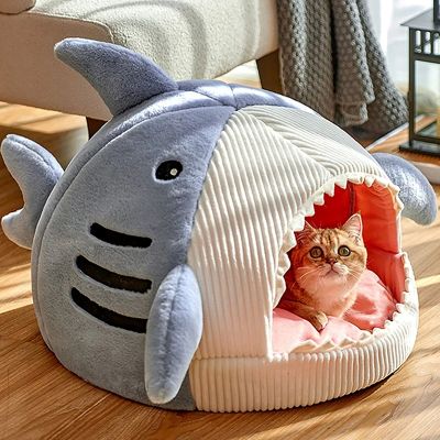 niche pour chat marina bleu